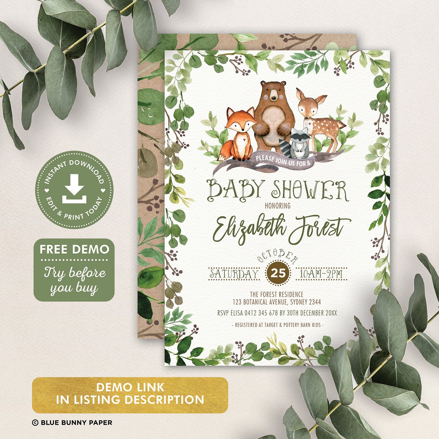 Baby Shower Invitation