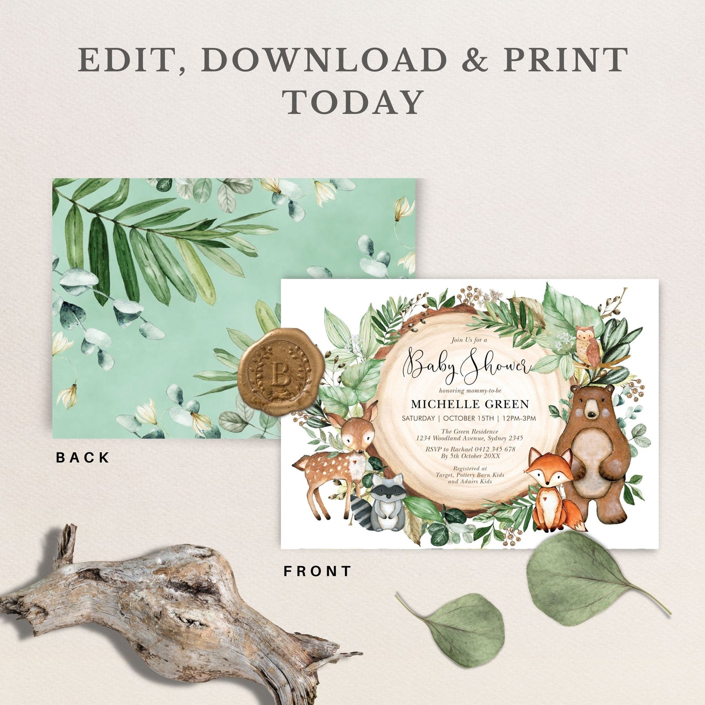 Baby Shower Invitation
