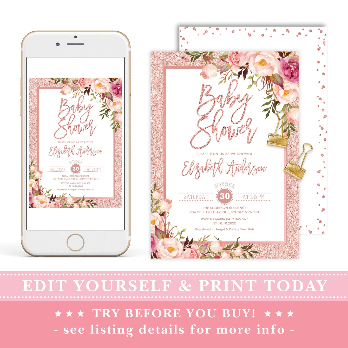 Baby Shower Invitation