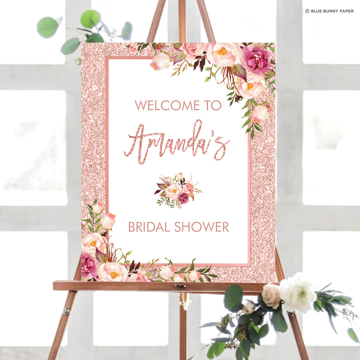 Bridal Shower Welcome Sign