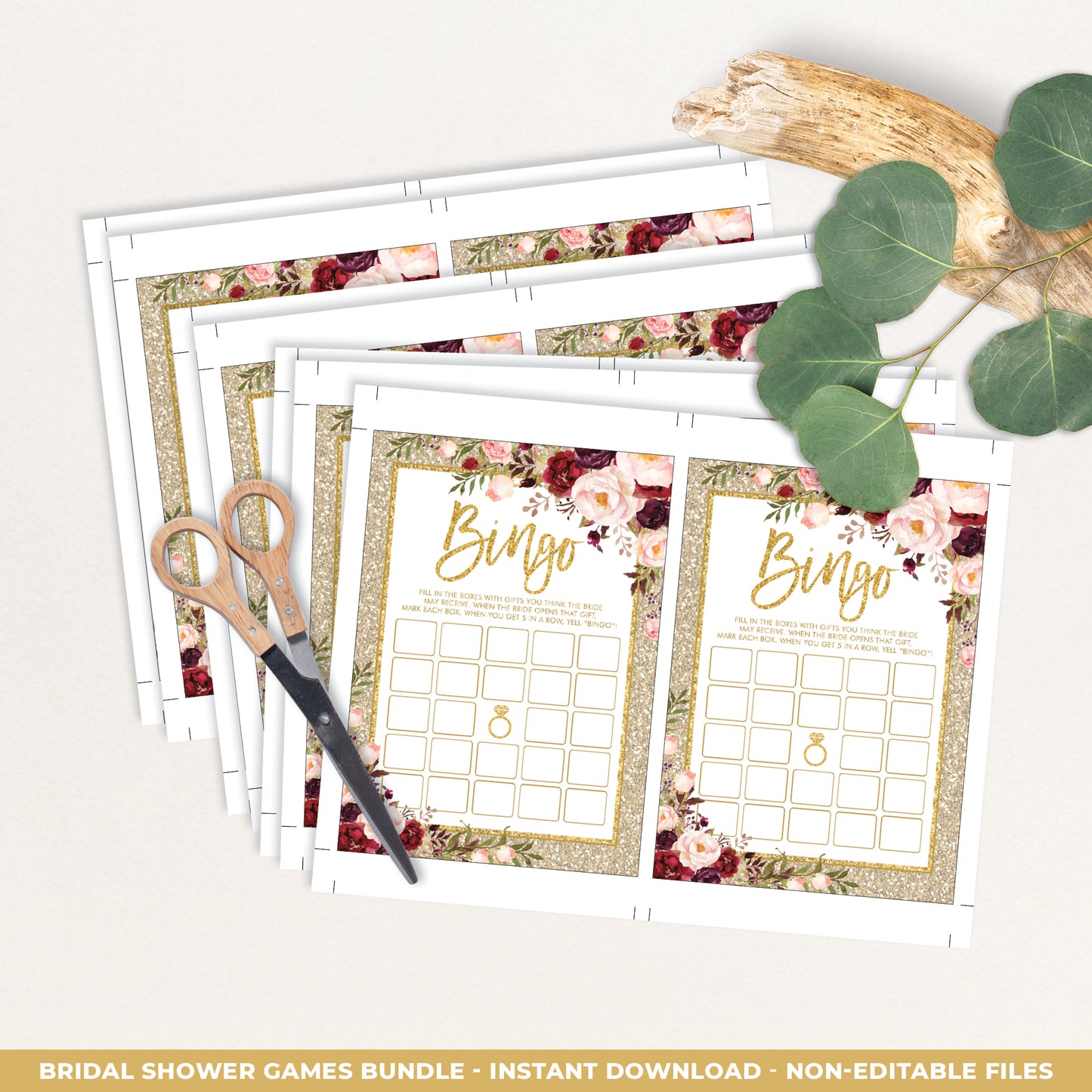 Bridal Shower Games Bundle