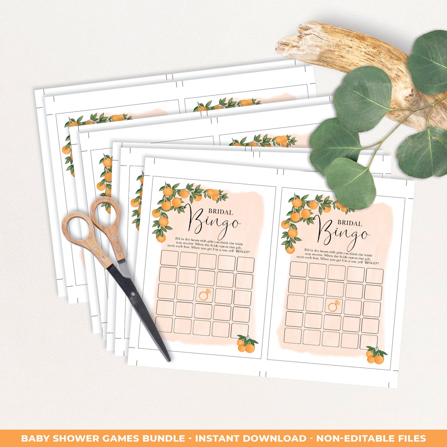 Bridal Shower Games Bundle