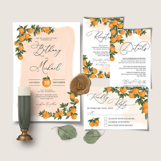 Wedding Invitation Suite