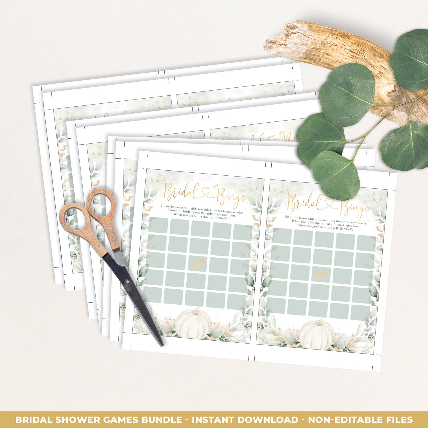 Bridal Shower Games Bundle