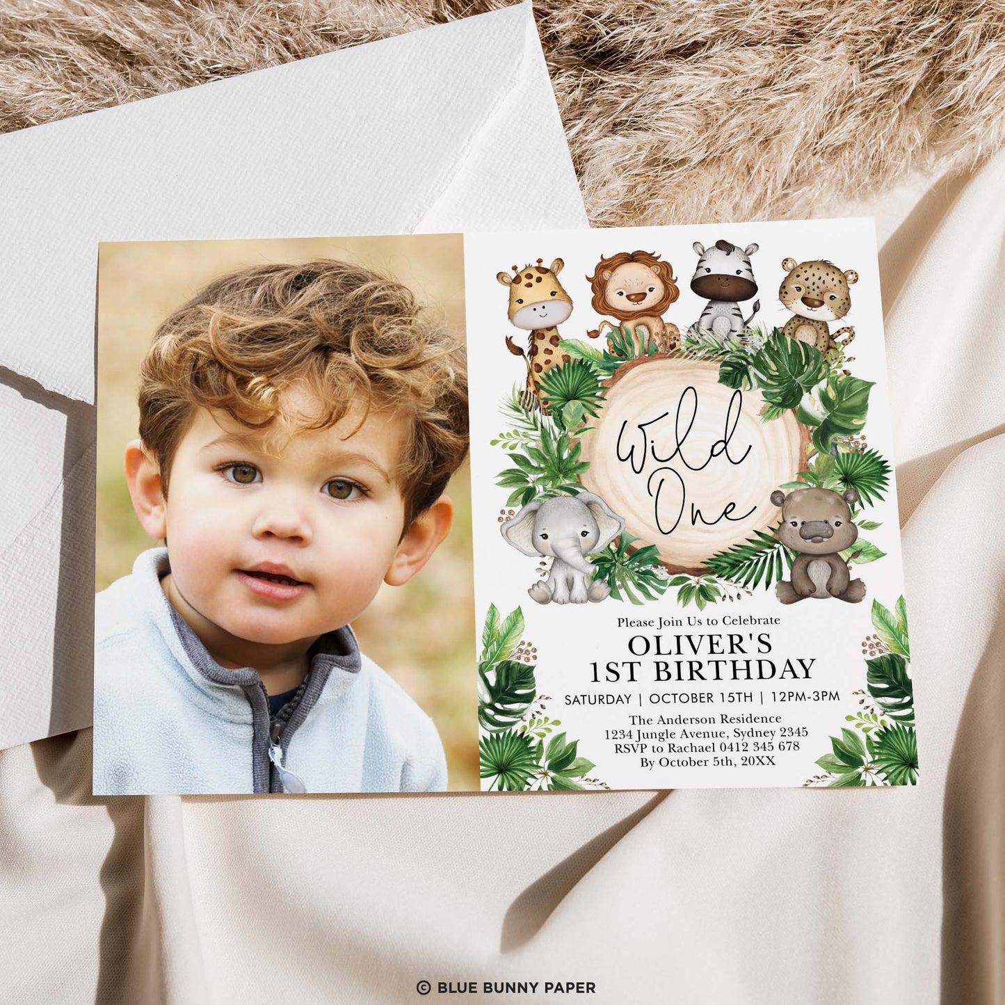 Birthday Photo Invitation