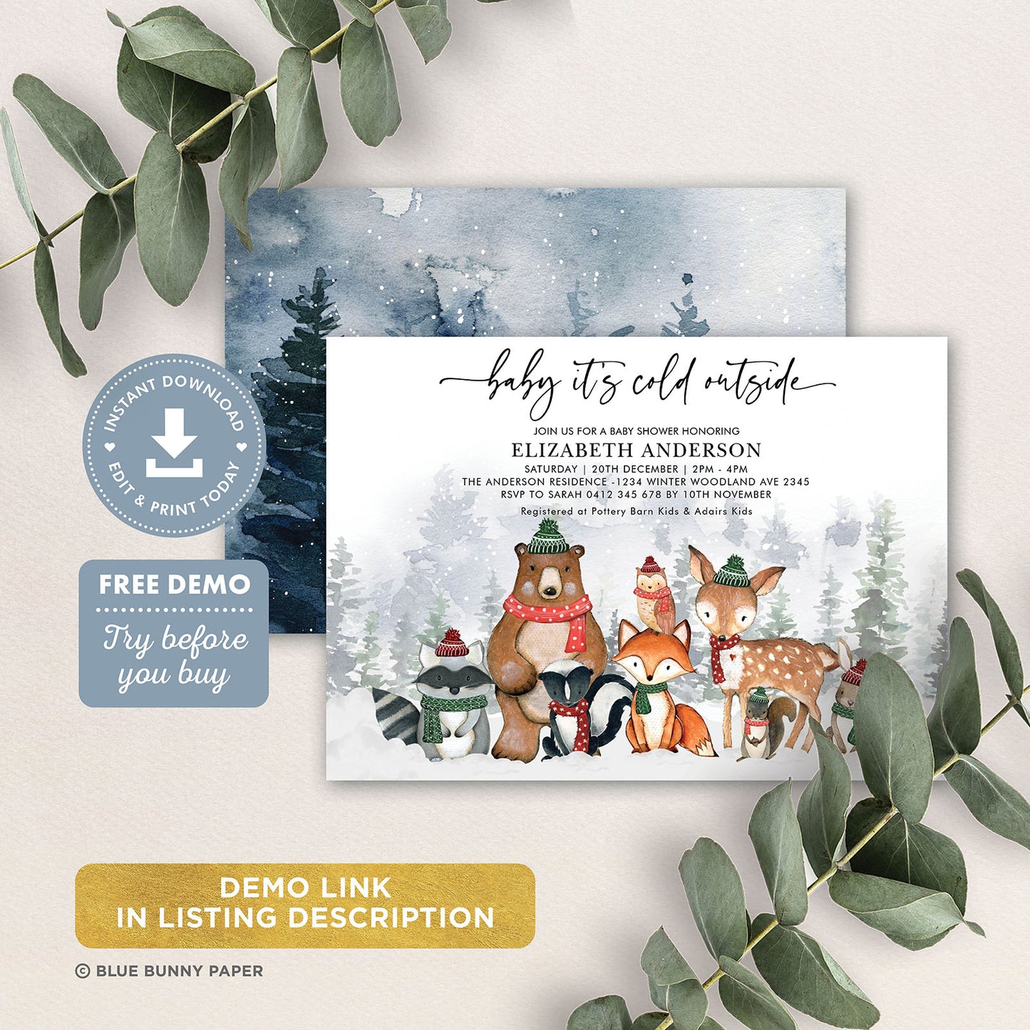 Baby Shower Invitation