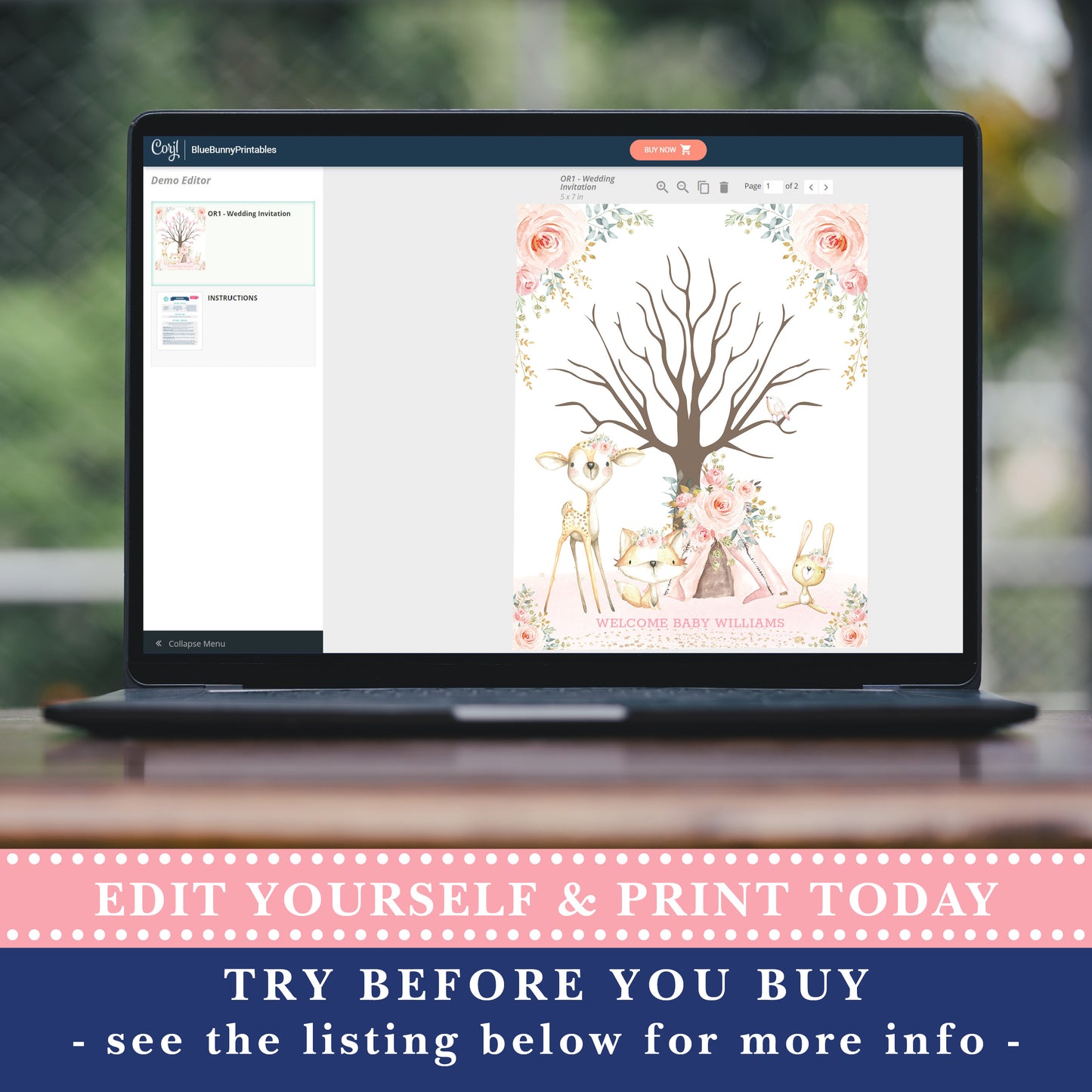 Thumbprint Guestbook