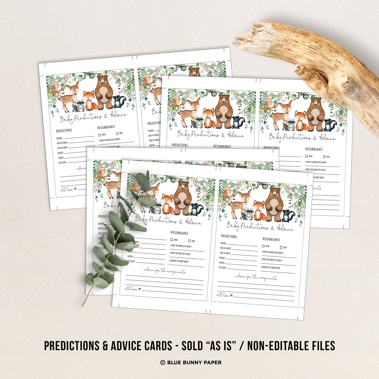 Predictions & Advice Card
