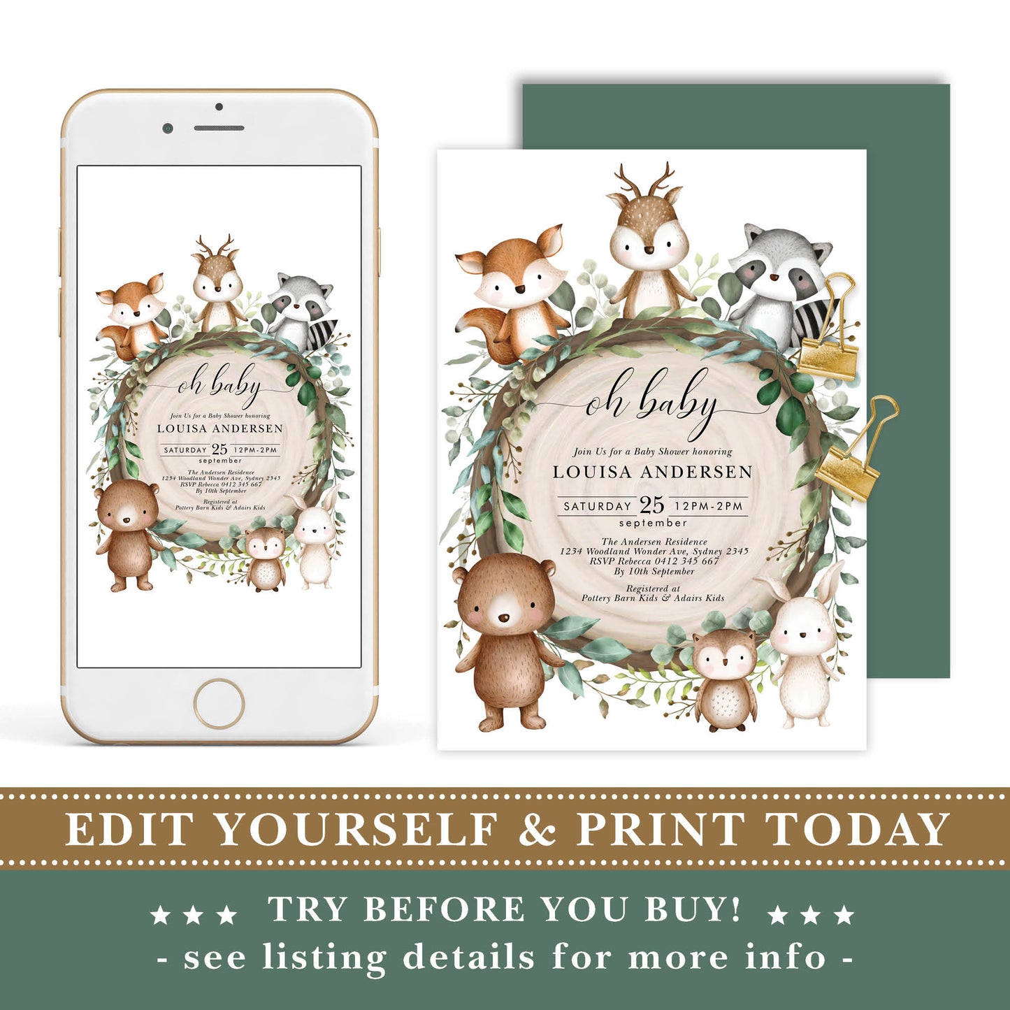 Baby Shower Invitation