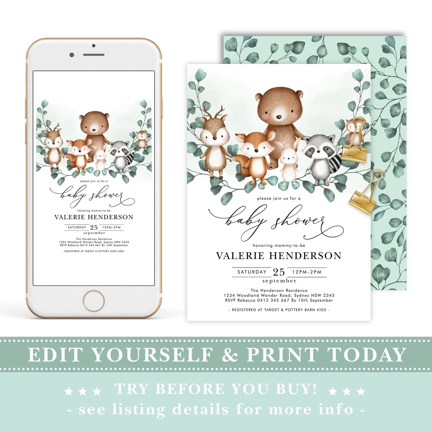 Baby Shower Invitation
