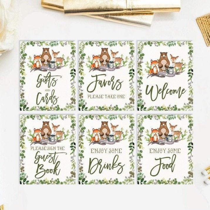 Table Sign Set