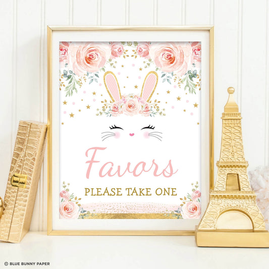 Favors Party Sign