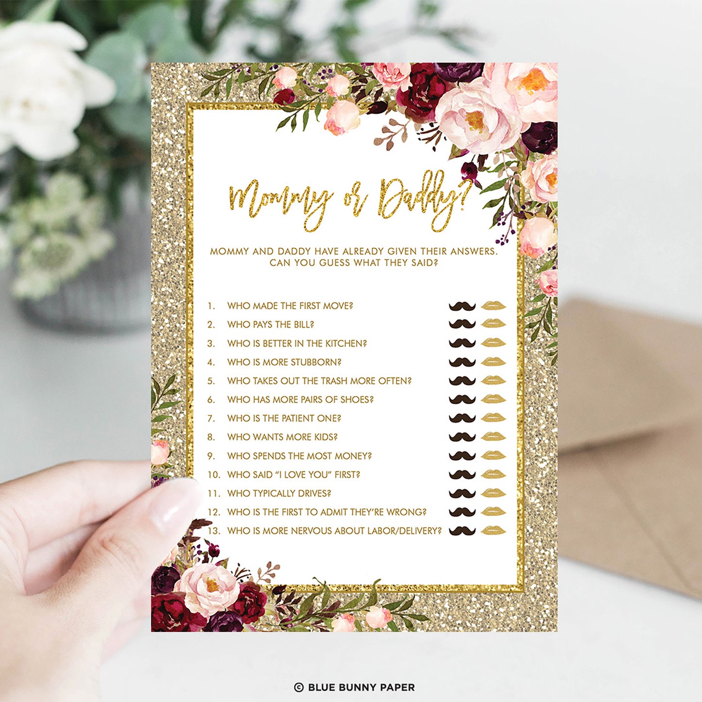 Mommy or Daddy Game