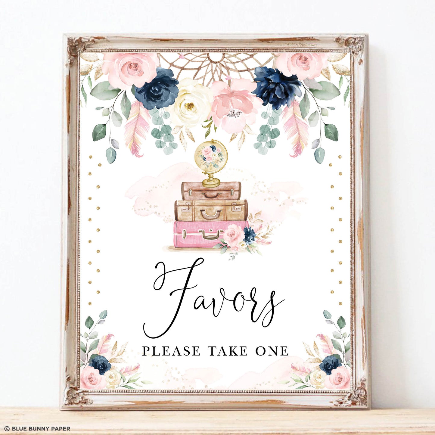 Favors Party Sign