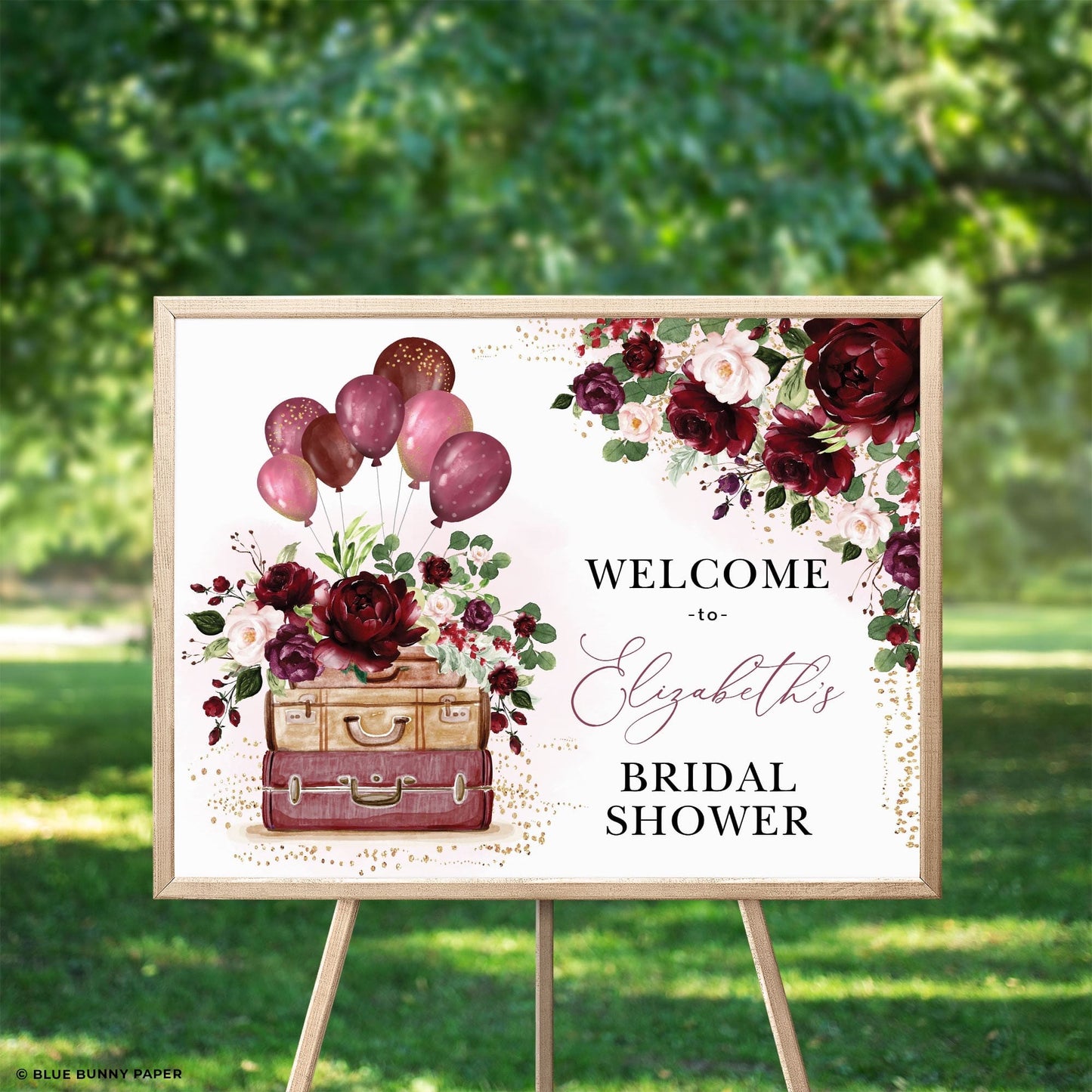 Bridal Shower Welcome Sign