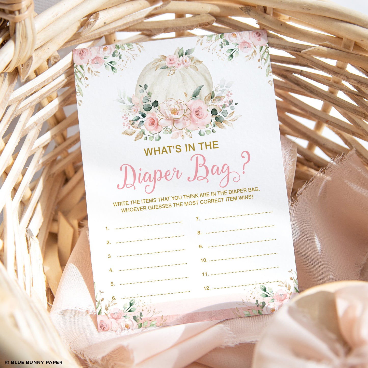 What's in the Diaper Bag Game