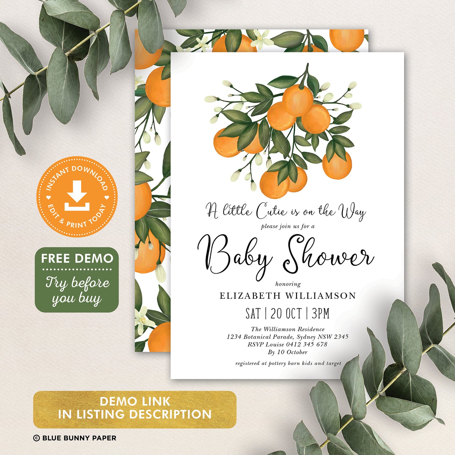 Baby Shower Invitation