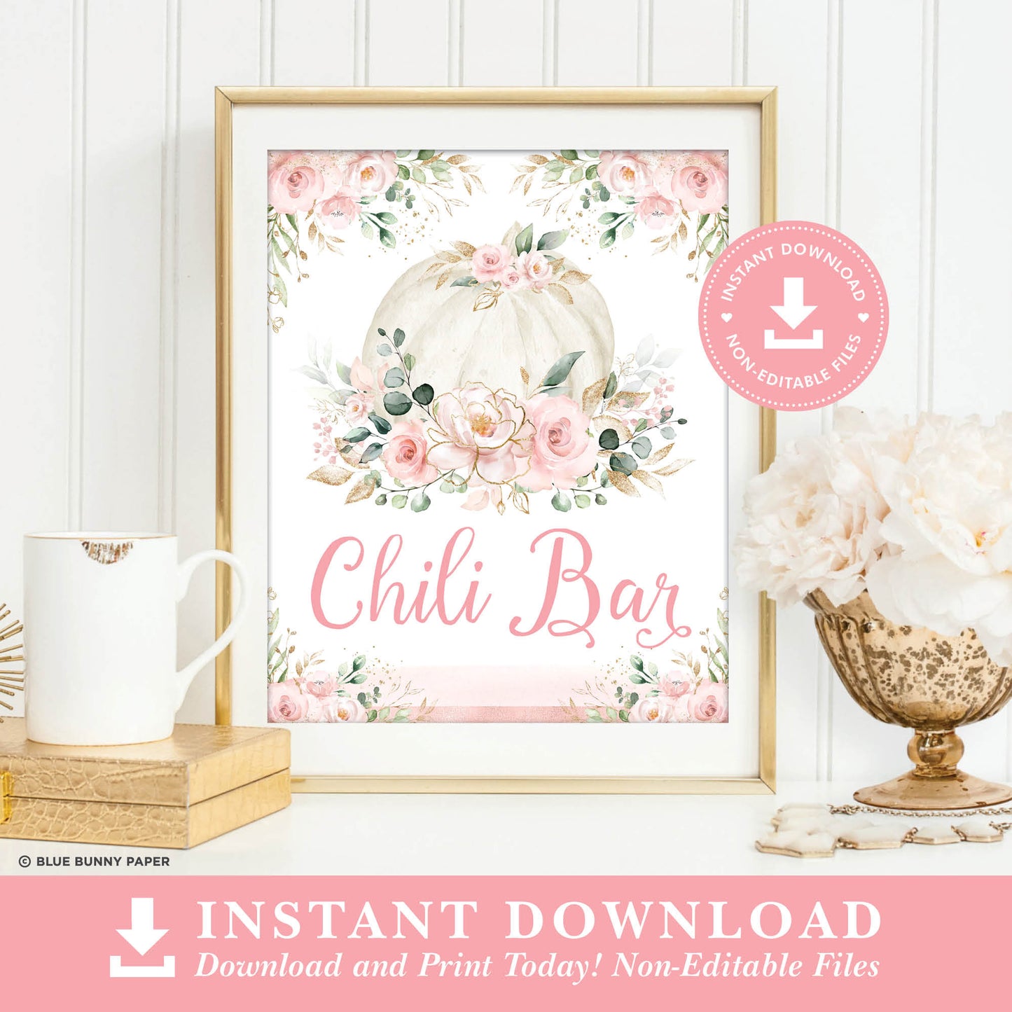 Chili Bar Party Sign