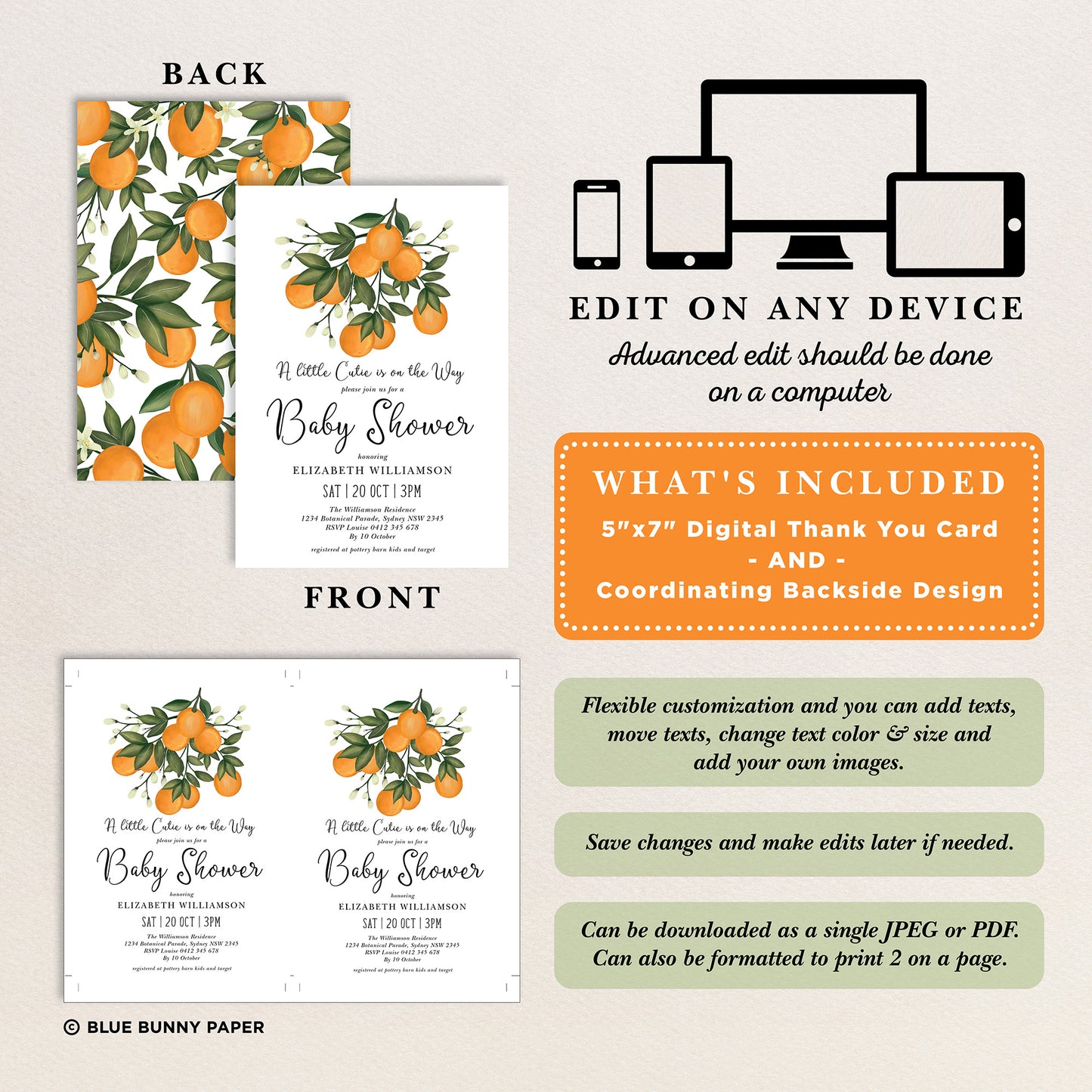Baby Shower Invitation