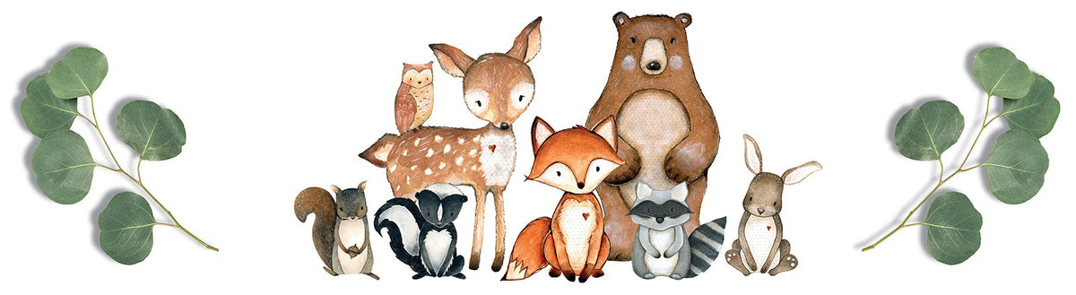 Woodland Wonder Party Stationery