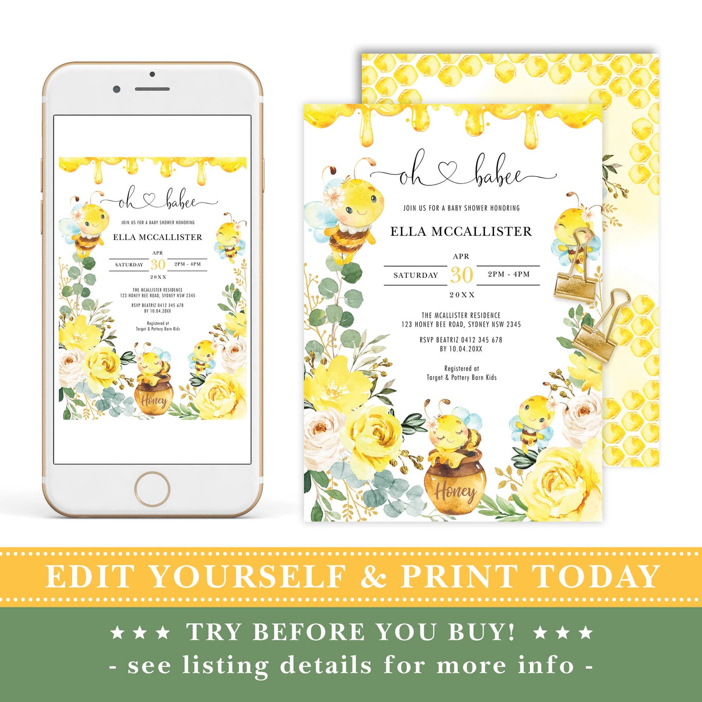 Baby Shower Invitation