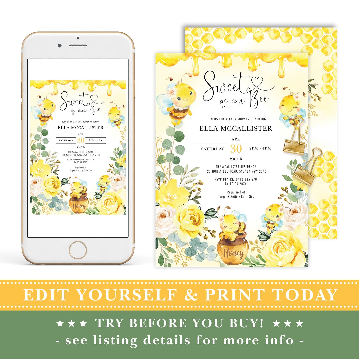 Baby Shower Invitation
