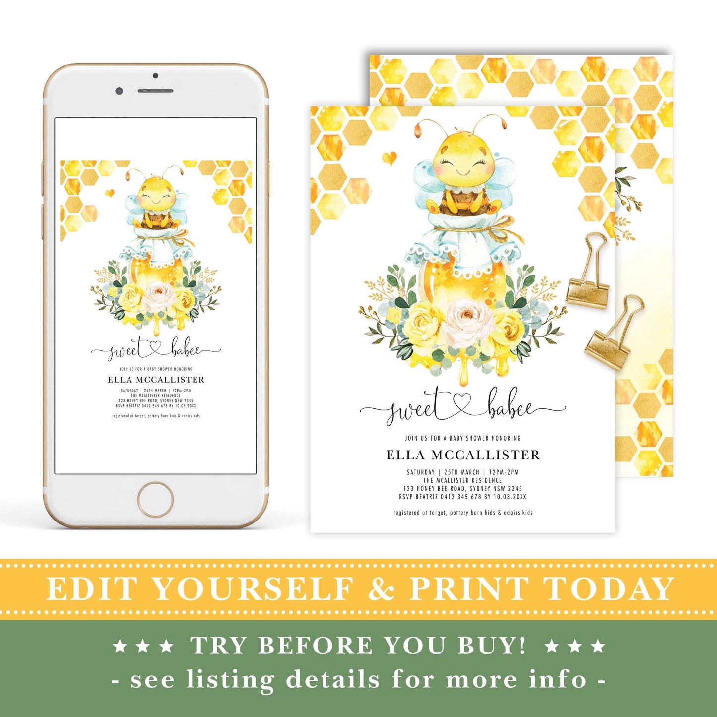 Baby Shower Invitation
