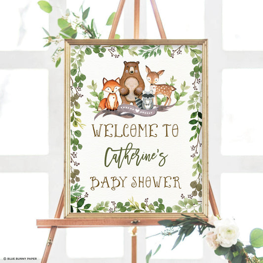 Baby Shower Welcome Sign