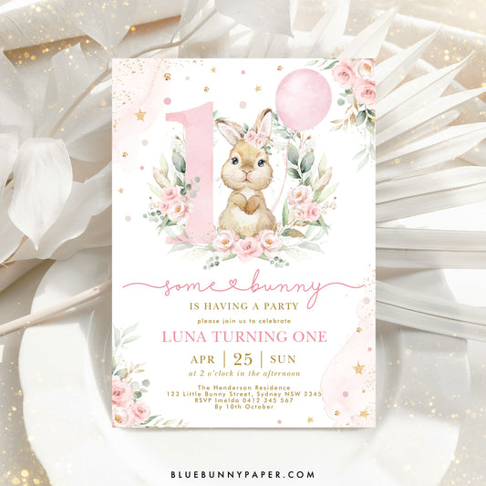 First Birthday Invitation