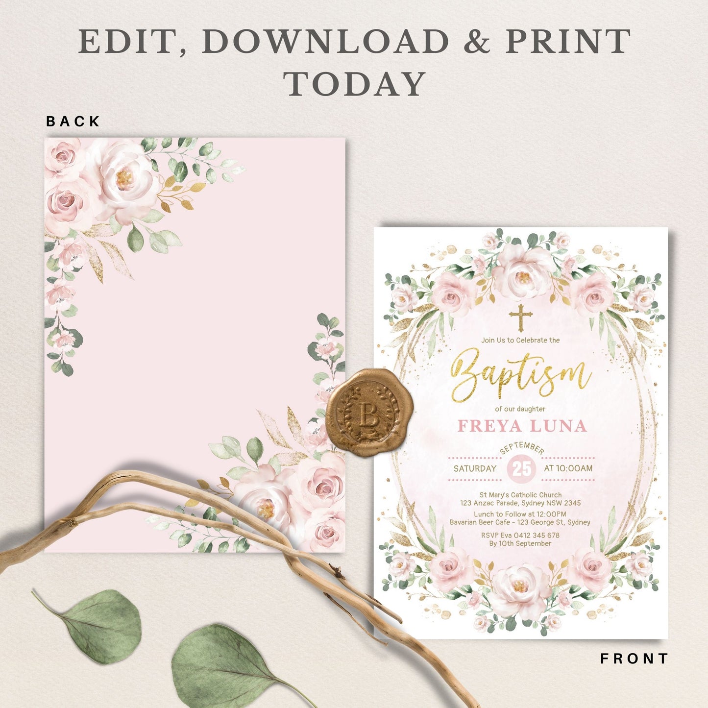 Baptism Invitation