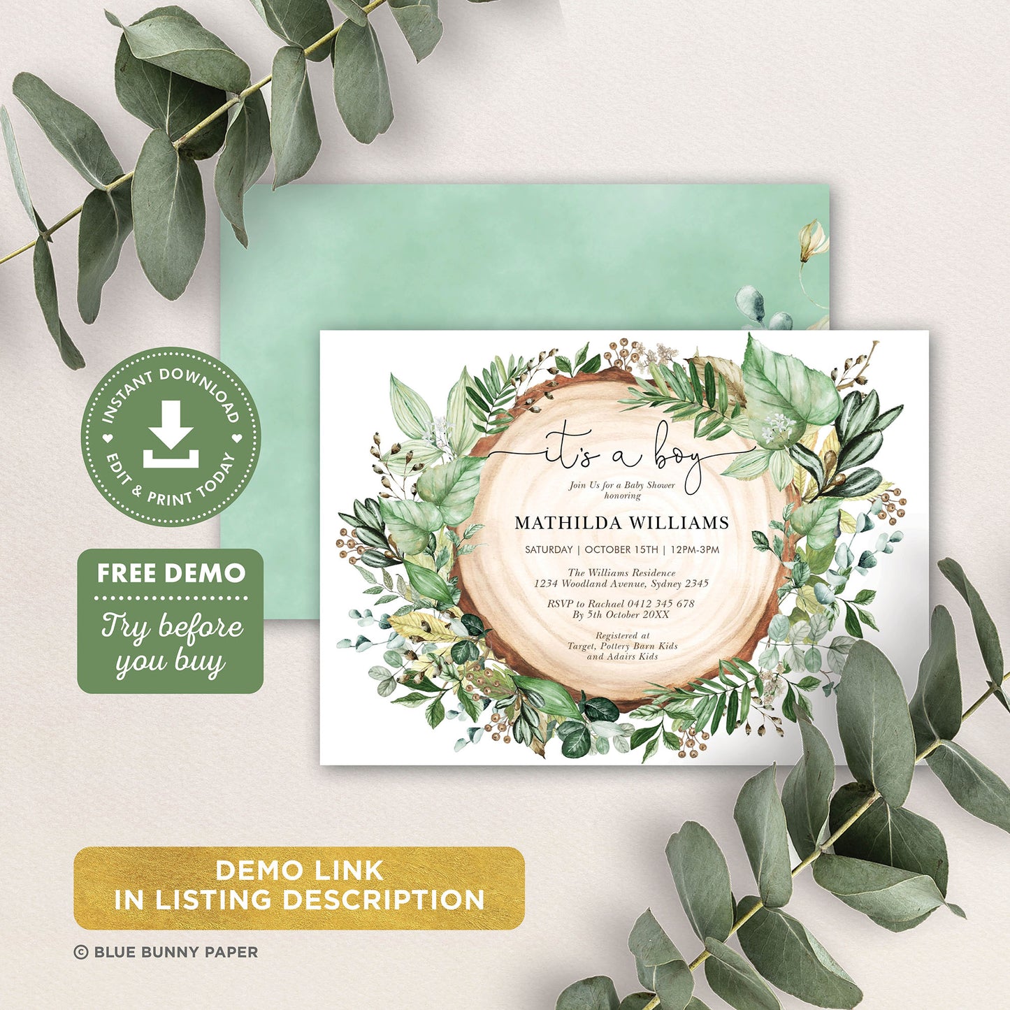 Baby Shower Invitation