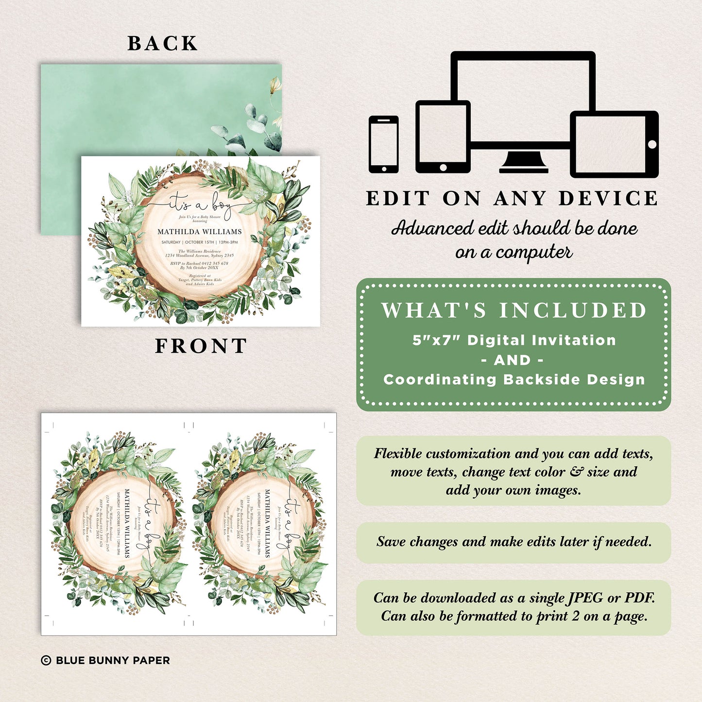 Baby Shower Invitation