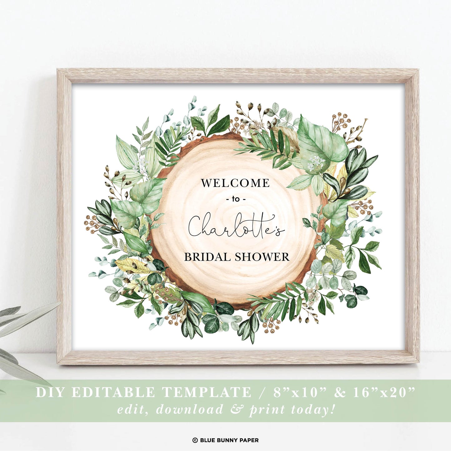 Bridal Shower Welcome Sign