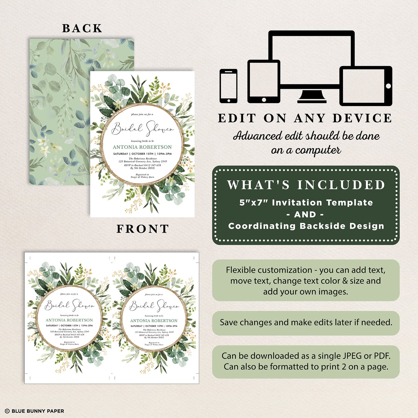 Bridal Shower Invitation