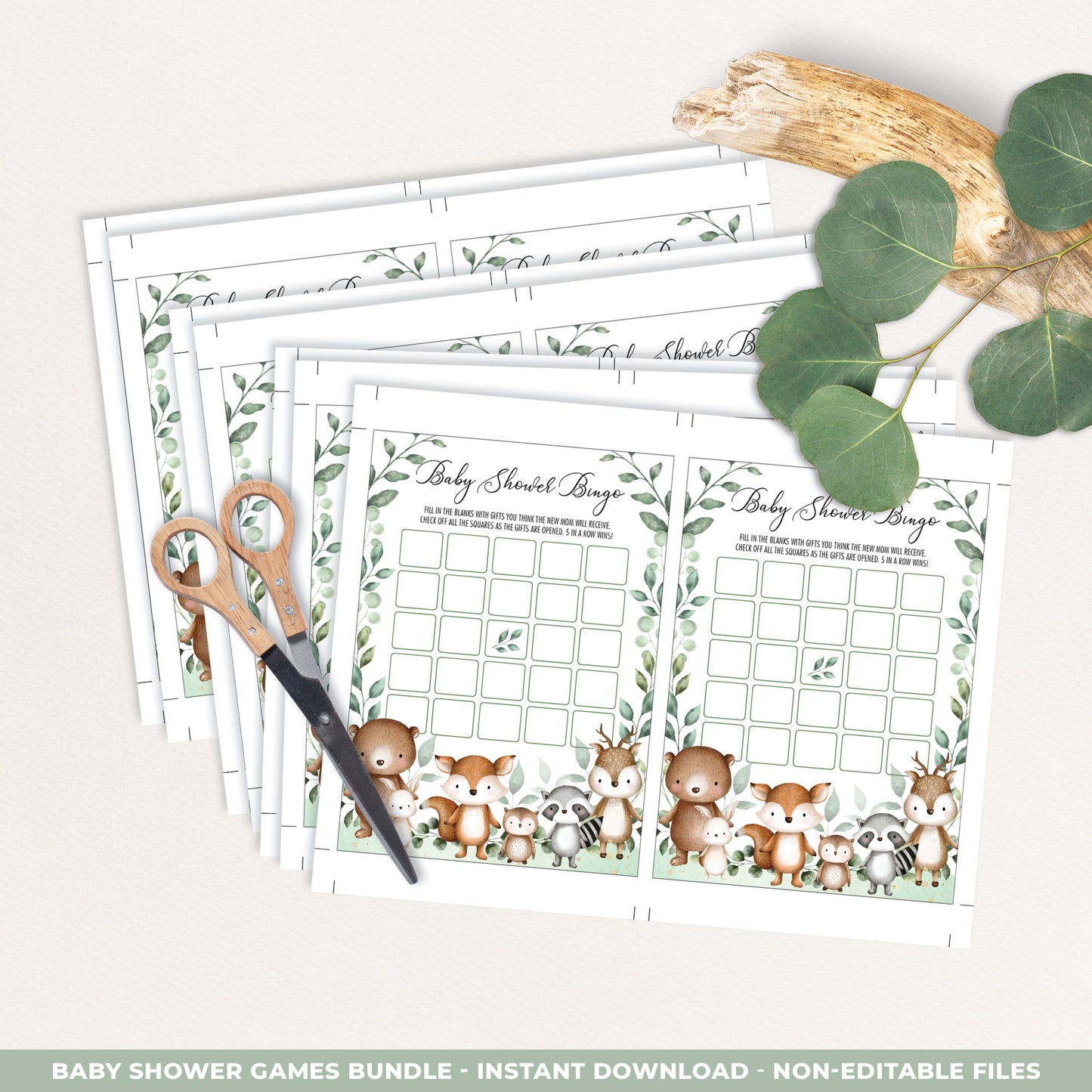 Baby Shower Games Bundle