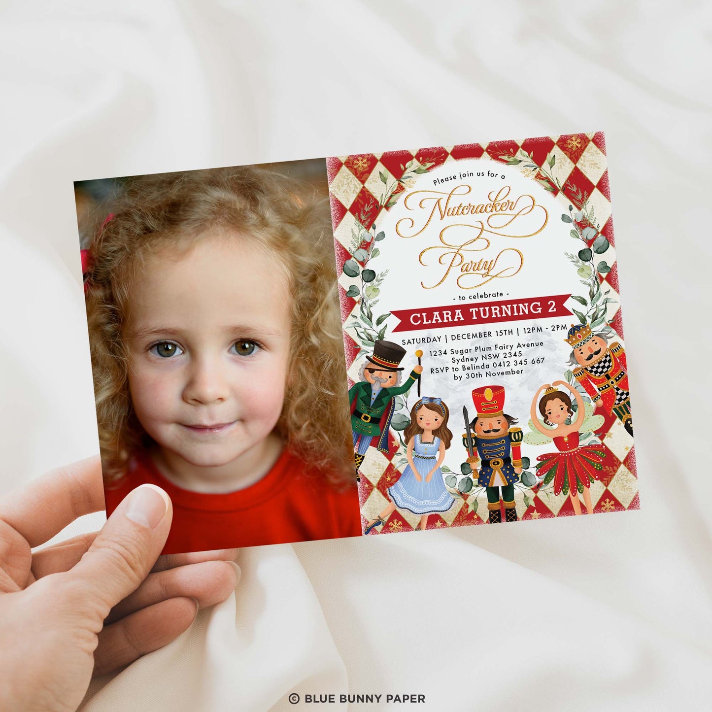 Photo Birthday Invitation