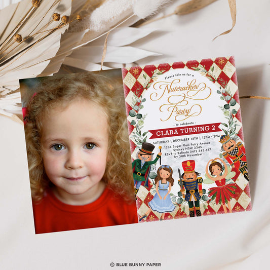 Photo Birthday Invitation