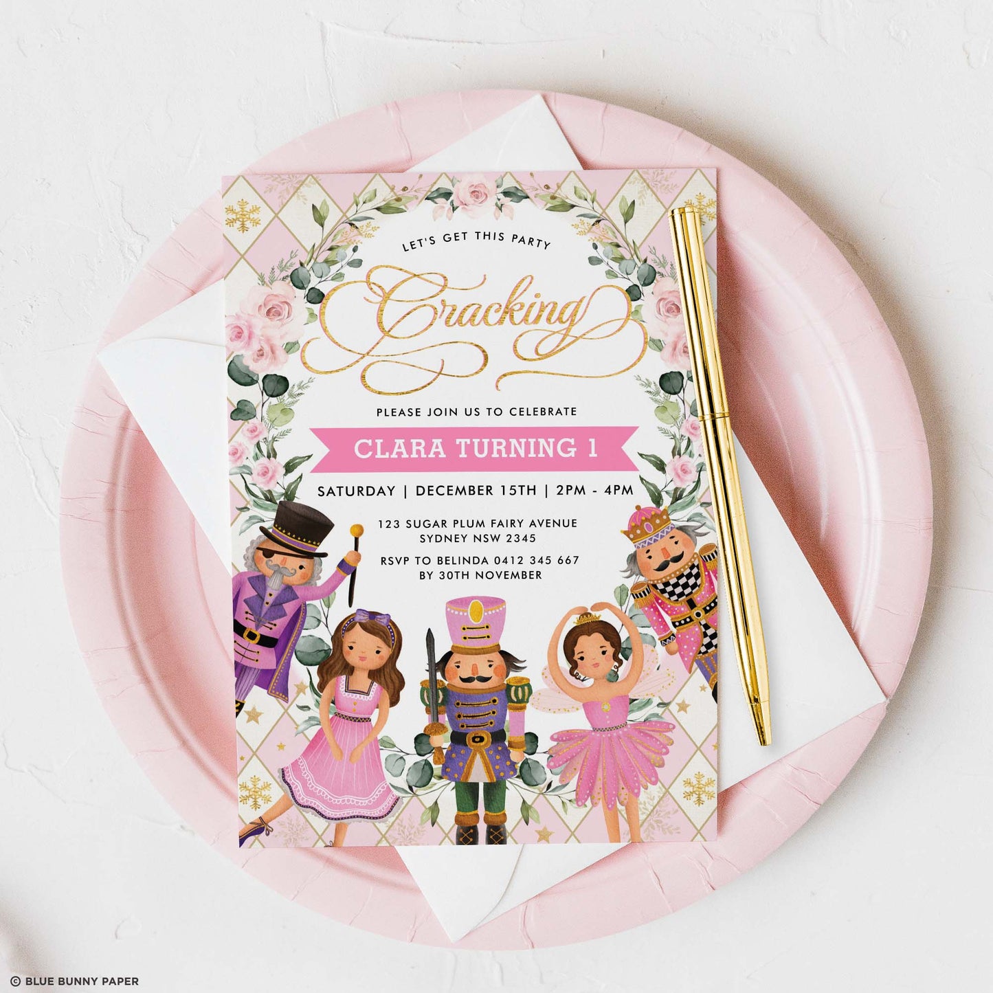Girl Birthday Invitation