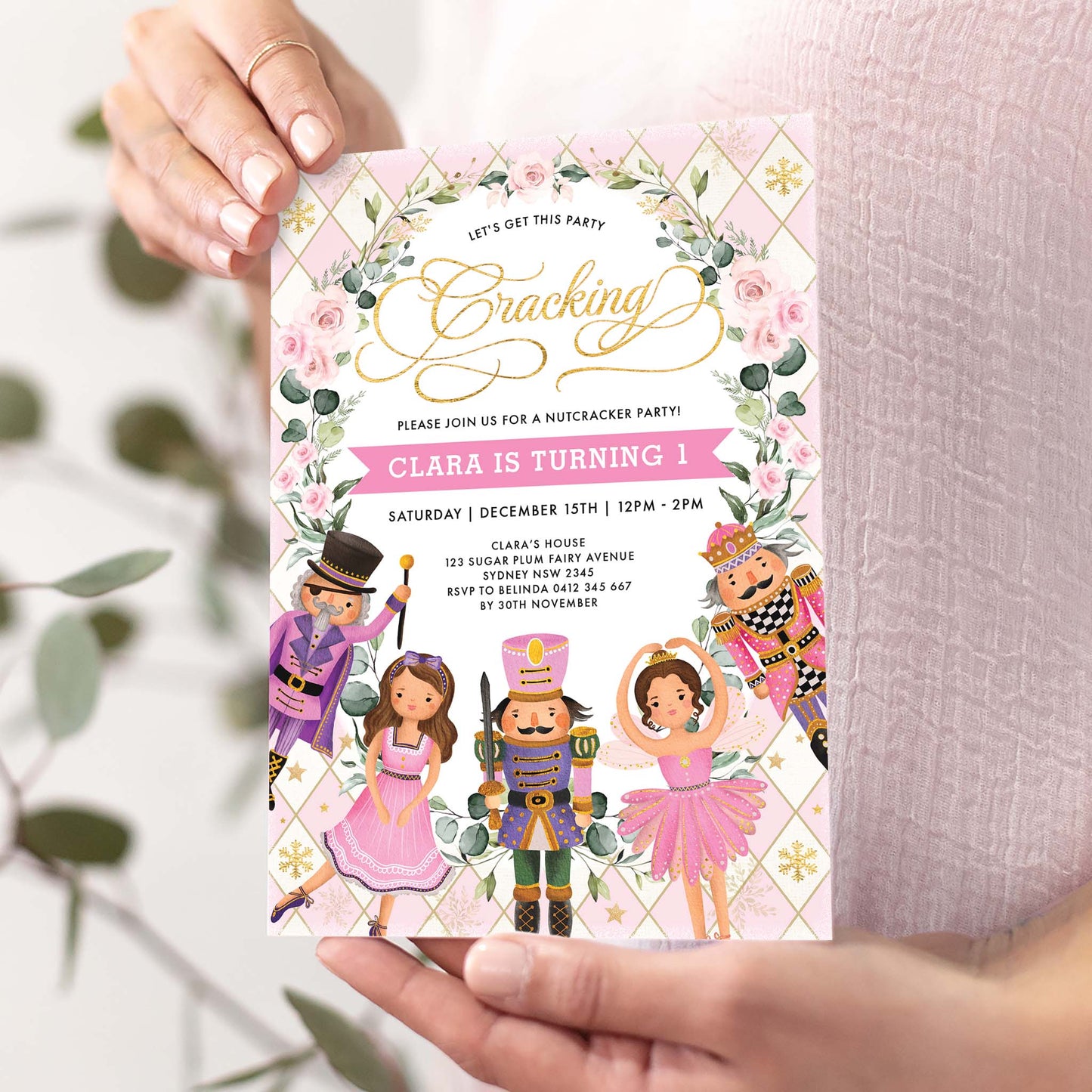 Girl Birthday Invitation