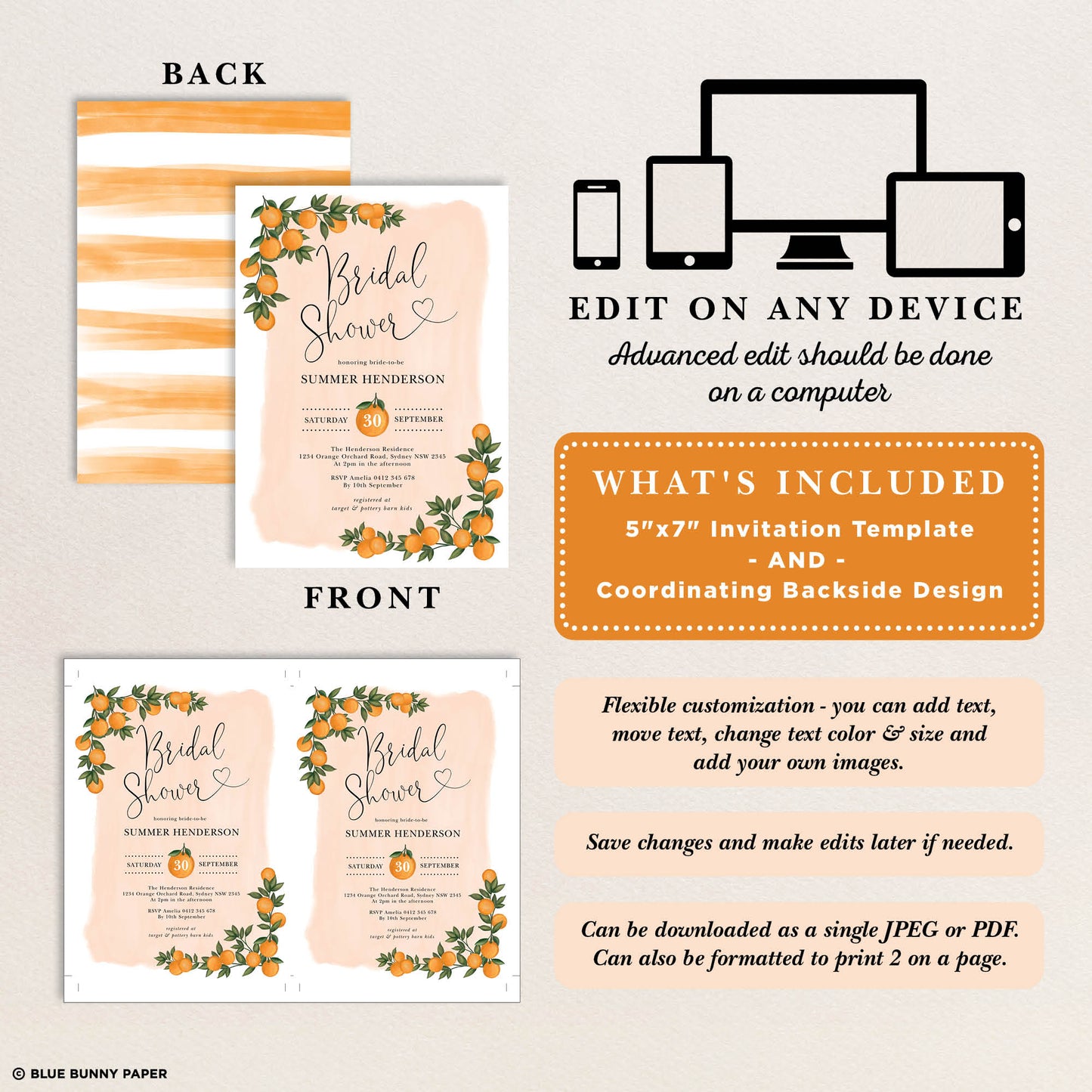 Bridal Shower Invitation