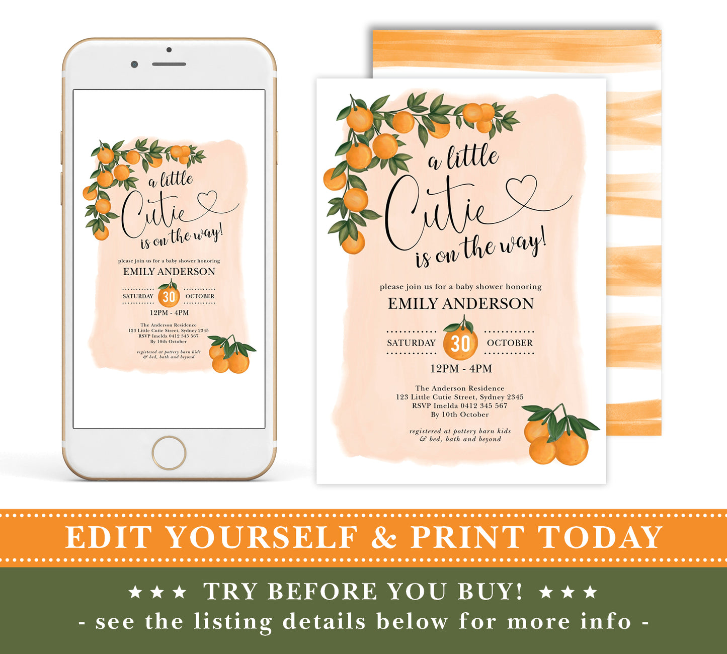Baby Shower Invitation