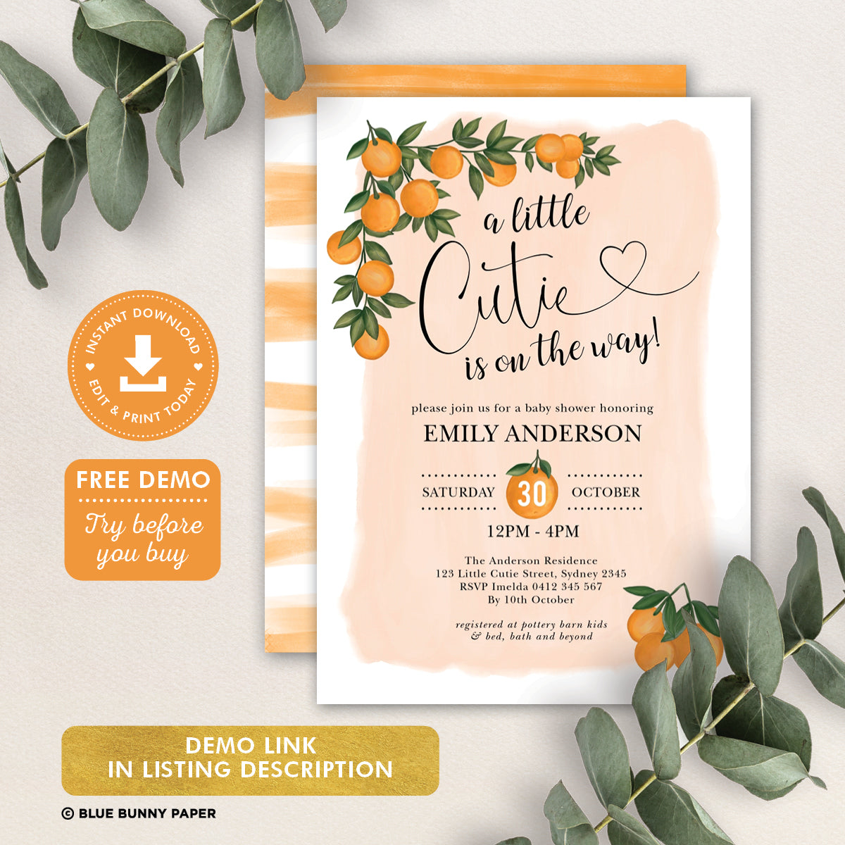 Baby Shower Invitation