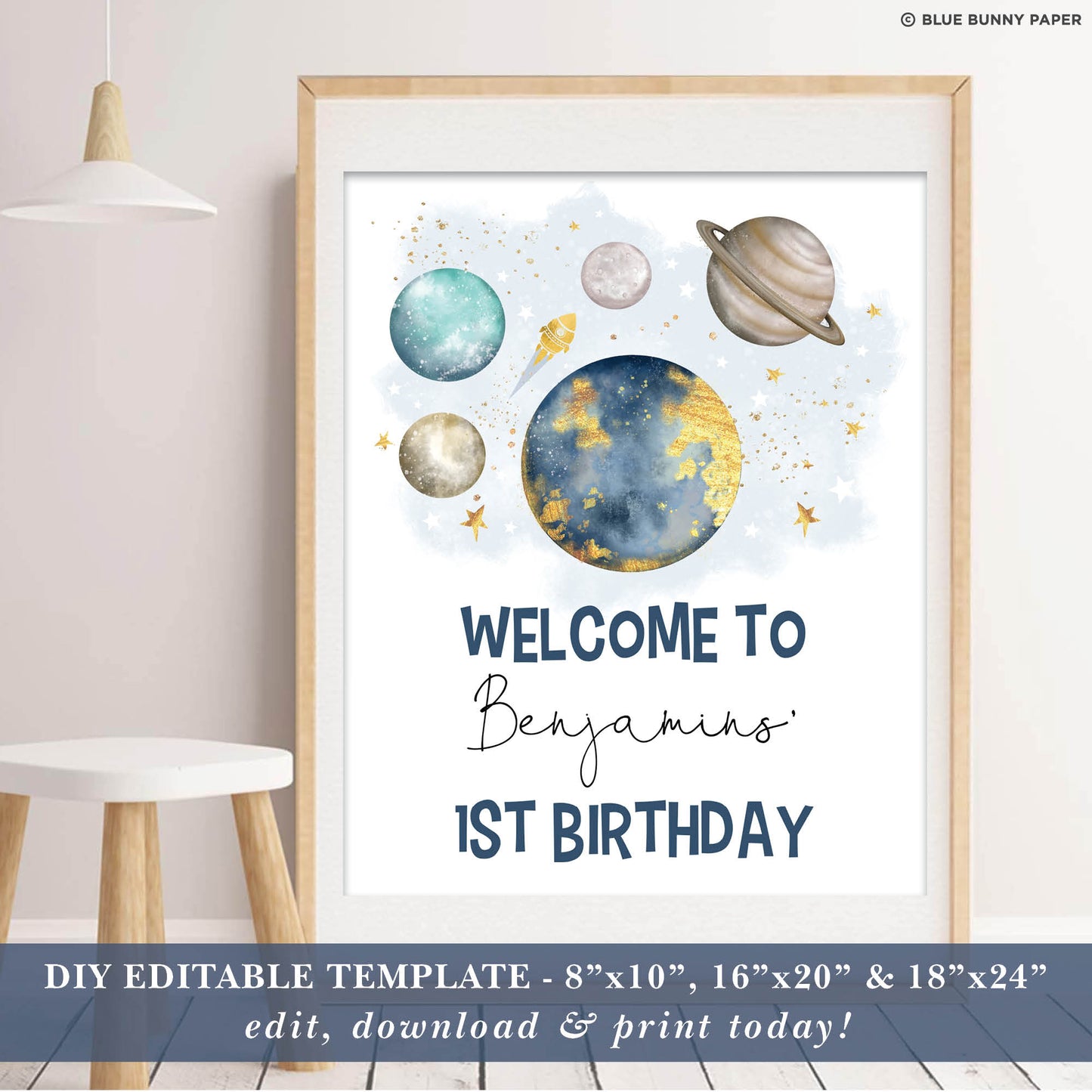 Birthday Welcome Sign