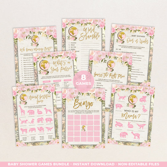 Baby Shower Games Bundle