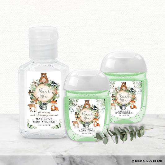 Woodland Hand Sanitizer Labels