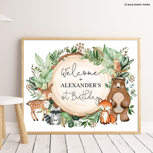 Birthday Welcome Sign