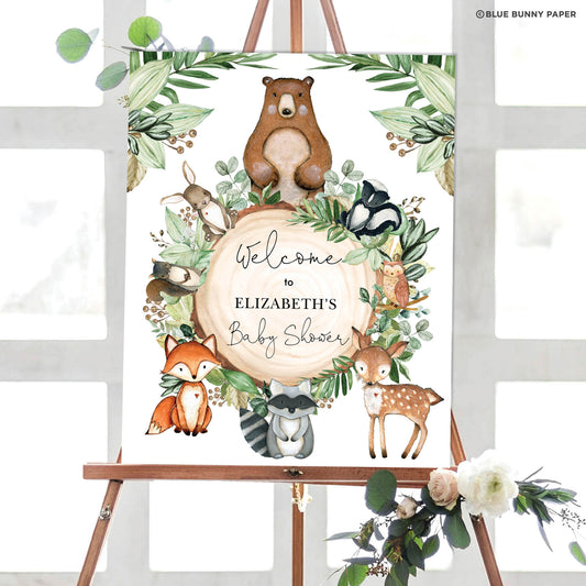 Baby Shower Welcome Sign