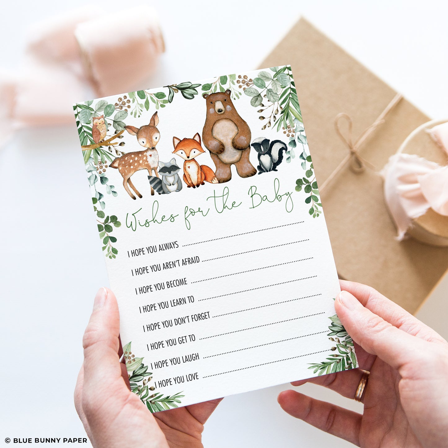 Wishes for Baby Card