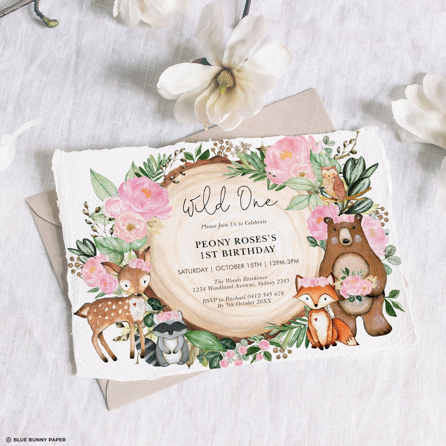 Wild One Birthday Invite