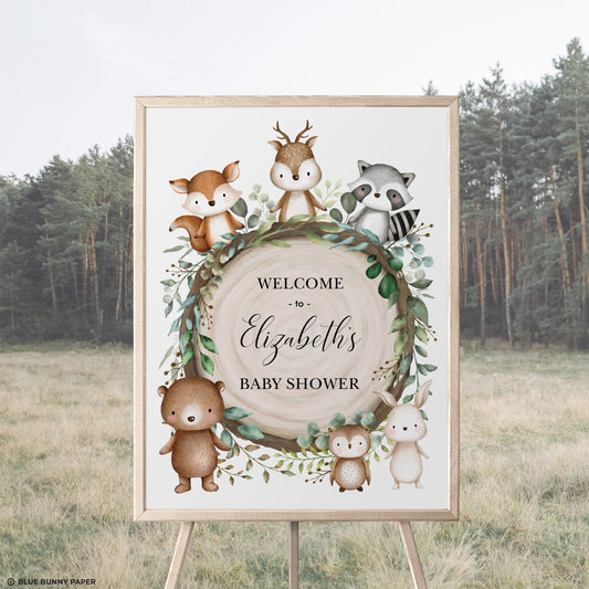 Baby Shower Welcome Sign